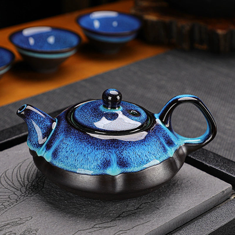 Starry Glaze Travel Tea Set